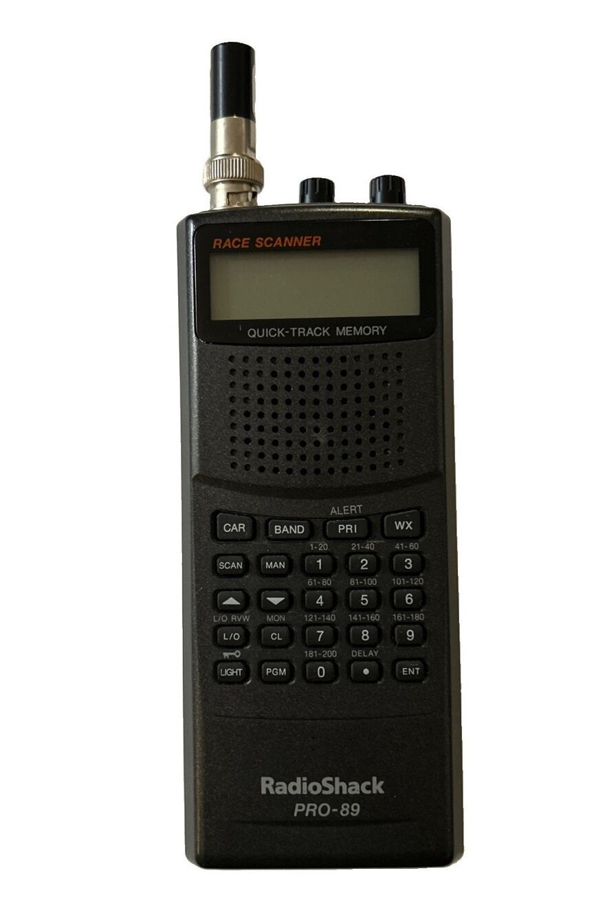 RadioShack Pro-89 Radio Race Scanner Quick Track Parts Only